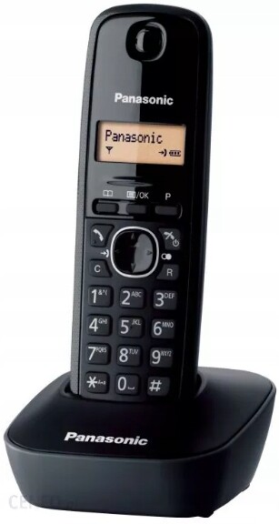 Panasonic KX-TGA161EX – bezprzewodowy, czarny (używany)