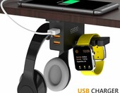 COZOO CZC005 3xUSB – uchwyt na słuchawki (używany) – zdjęcie 1