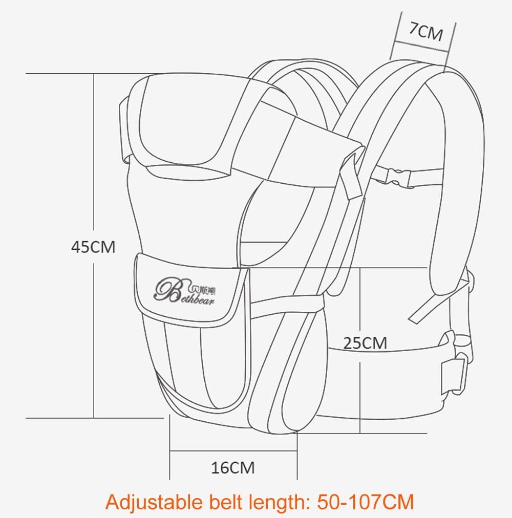 Nosidełko Ergo Carrier 18KG 3-24 M-CY ergonomiczne w kropki