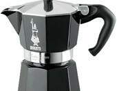 Bialetti Moka Express 3tz – kawiarka, czarna, stan: używany – zdjęcie 1