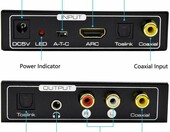 Amanka DAC 192KHz ARC – ekstraktor konwerter (używany) – zdjęcie 3