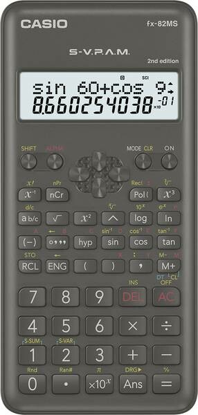 Casio FX-82MS – kalkulator naukowy – stan: używany