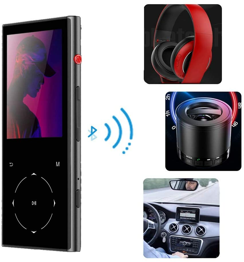Walkercam MP-7 8GB Bluetooth 4.1 – odtwarzacz MP3 (używany)
