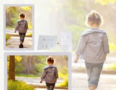 Cyfrowa ramka na zdjęcia 17 cali HD Zegar (używany) – zdjęcie 1
