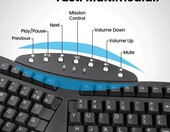 Perixx Periboard-512 – ergonomiczna przewodowa (używany) – zdjęcie 2