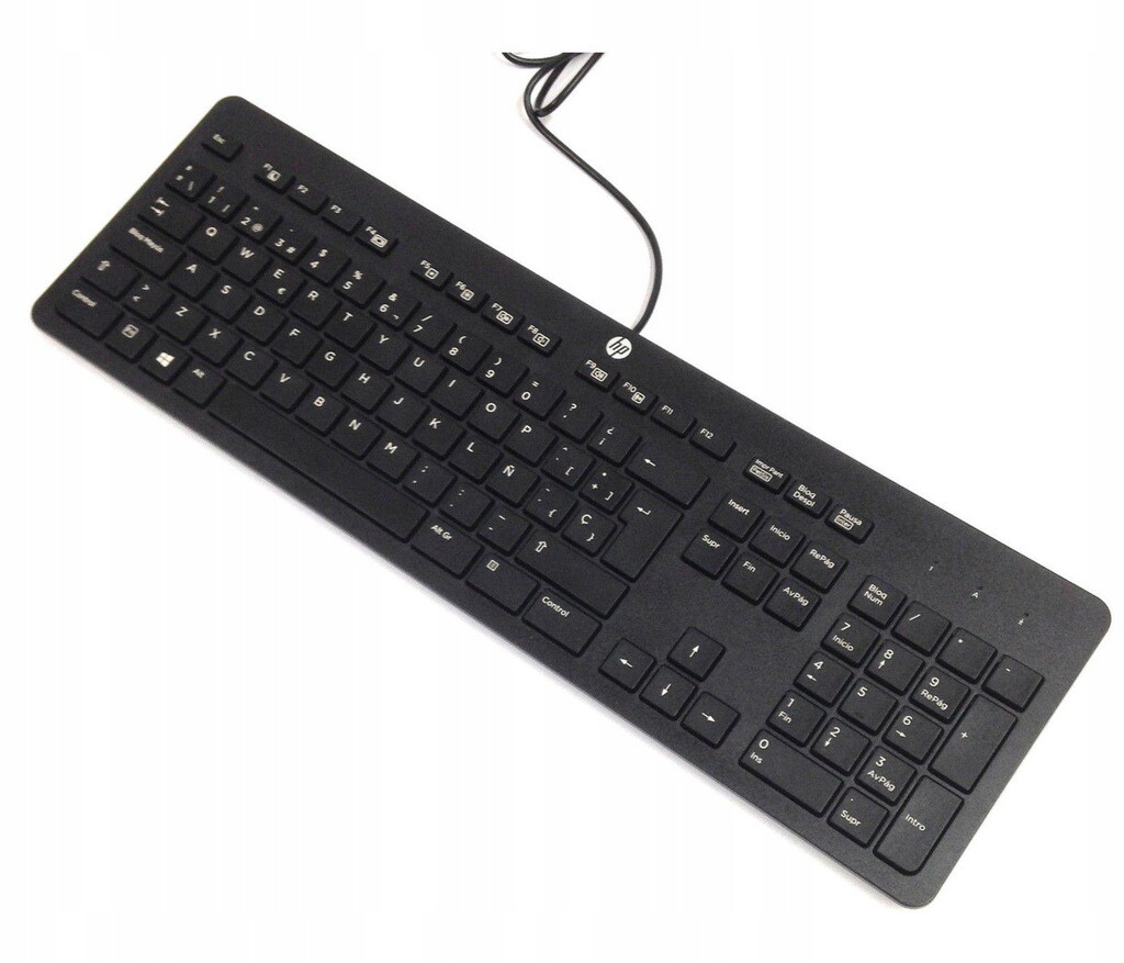 HP Slim KBAR211 – klawiatura Biurowa, stan: używany