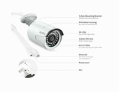 Sannce I61BE 2MP CMOS 1/2.9 – kamera monitoring (używany) – zdjęcie 2