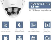 Dahua IPC-HDBW4631R-ZS PoE H.265 6MPx – kamera kopułowa IP – zdjęcie 3