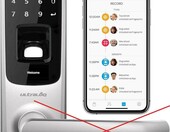 Ultraloq UL3 BT – inteligentna klamka Smart Lock (używany) – zdjęcie 1