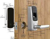 Ultraloq UL3 BT – inteligentna klamka Smart Lock (używany) – zdjęcie 2