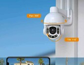 Topcony TY20 5MP PTZ 4xZoom – kamera obrotowa IP (używany) – zdjęcie 4