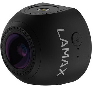 LAMAX T6 GPS FHD – wideorejestrator mini kamera (używany)