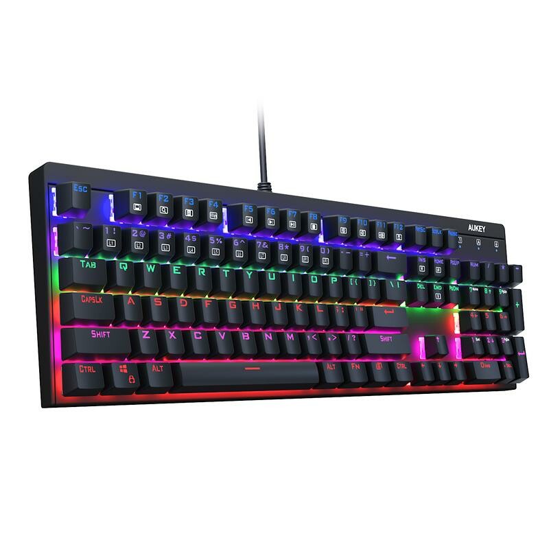 Klawiatura przewodowa mechaniczna gamingowa Aukey (używany)