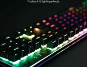 Aukey KM-G12 RGB Blue – klawiatura przewodowa (używany) – zdjęcie 3