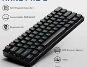 Obins Anne Pro 2 Red – klawiatura przewodowa (używany) – zdjęcie 2