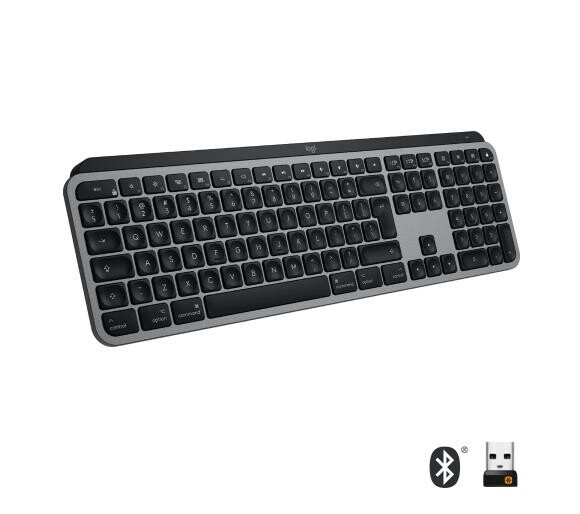 Logitech MX – klawiatura bezprzewodowa, do MAC Space Grey