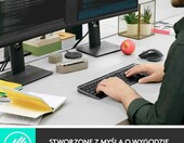 Logitech MX – klawiatura bezprzewodowa, do MAC Space Grey – zdjęcie 3
