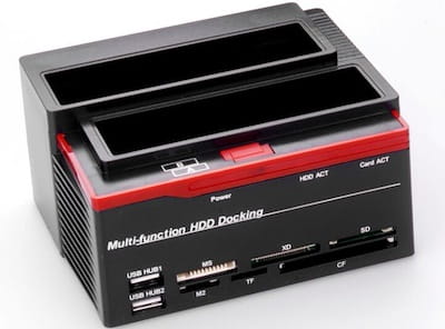 Wielofunkcyjna stacja dokująca HDD 2.5/3.5 SATA Dodocool 892U2IS