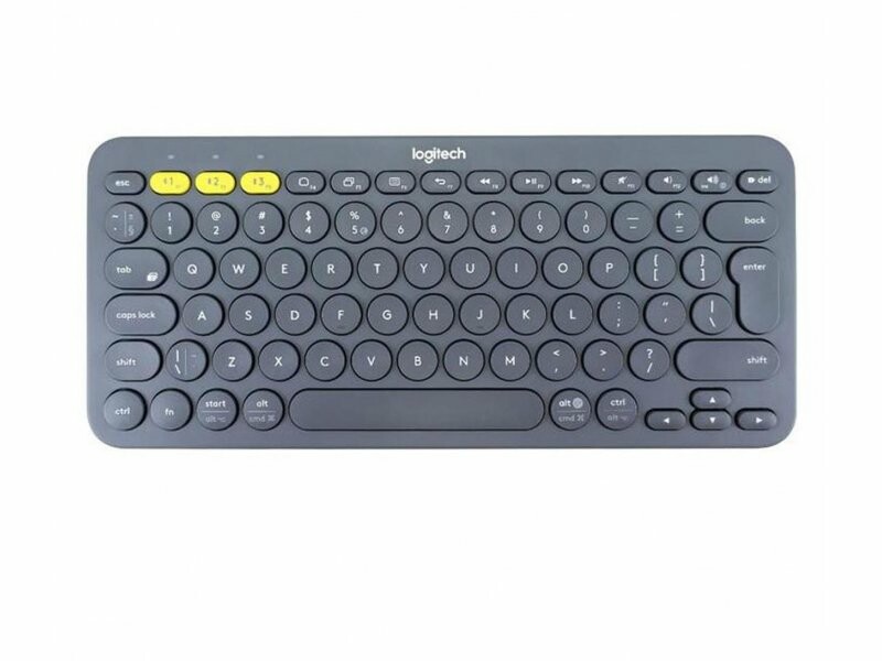 Logitech K380 – klawiatura membranowa, Grey (używany)