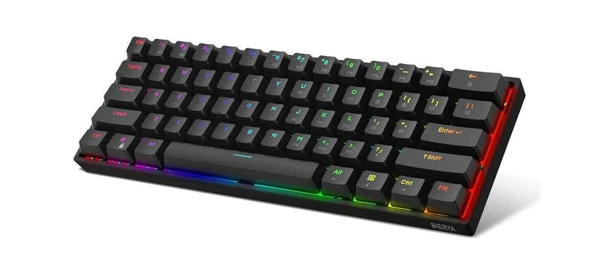 DIERYA DK61 RGB 60% – klawiatura mechaniczna (używany)