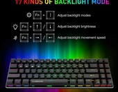 Havit KB512L RGB USB-C – klawiatura mechaniczna (używany) – zdjęcie 3