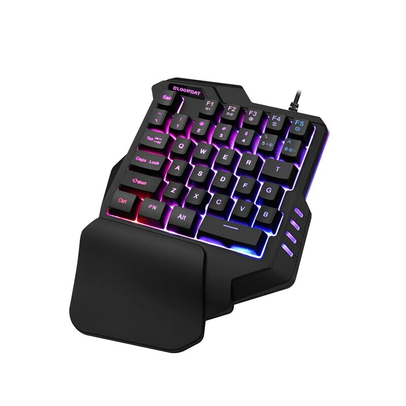 BLOODBAT G92 USB PUBG RGB – klawiatura przewodowa (używany)