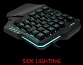 BLOODBAT G92 USB PUBG RGB – klawiatura przewodowa (używany) – zdjęcie 2