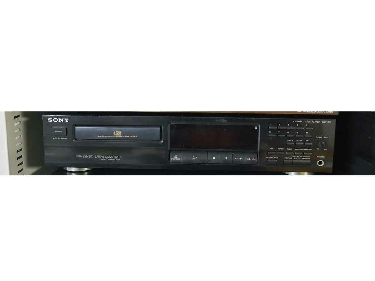Sony CDP-311 – odtwarzacz kompaktowy CD (używany)