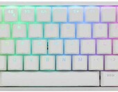 Klawiatura mechaniczna gamingowa Ducky White One2 (używany) – zdjęcie 2
