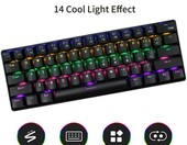 Klawiatura mechaniczna gamingowa 60% DGG 61-keys (używany) – zdjęcie 3