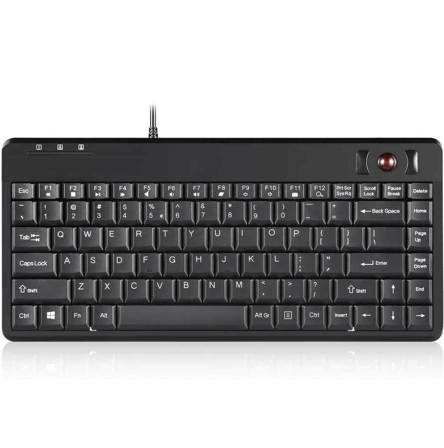 Perixx PERIBOARD-505 PLUS – klawiatura trackball (używany)