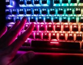 Klawiatura przewodowa gamingowa podświetlana (używany) – zdjęcie 2
