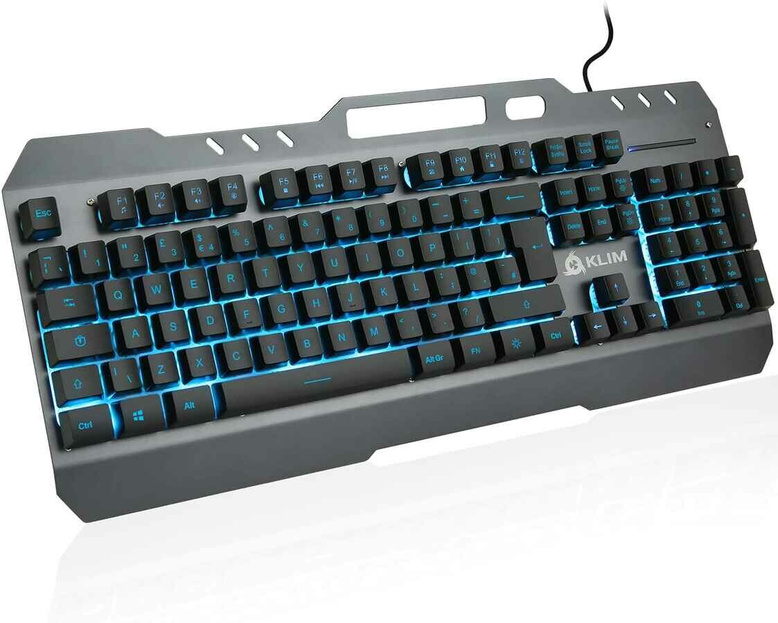 KLIM Lightning V2 AZERTY – klawiatura przewodowa (używany)