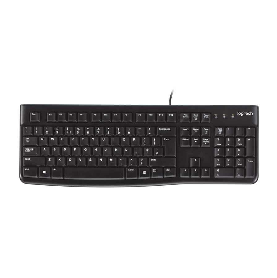 Logitech K120 QWERTY – klawiatura przewodowa, stan: używany