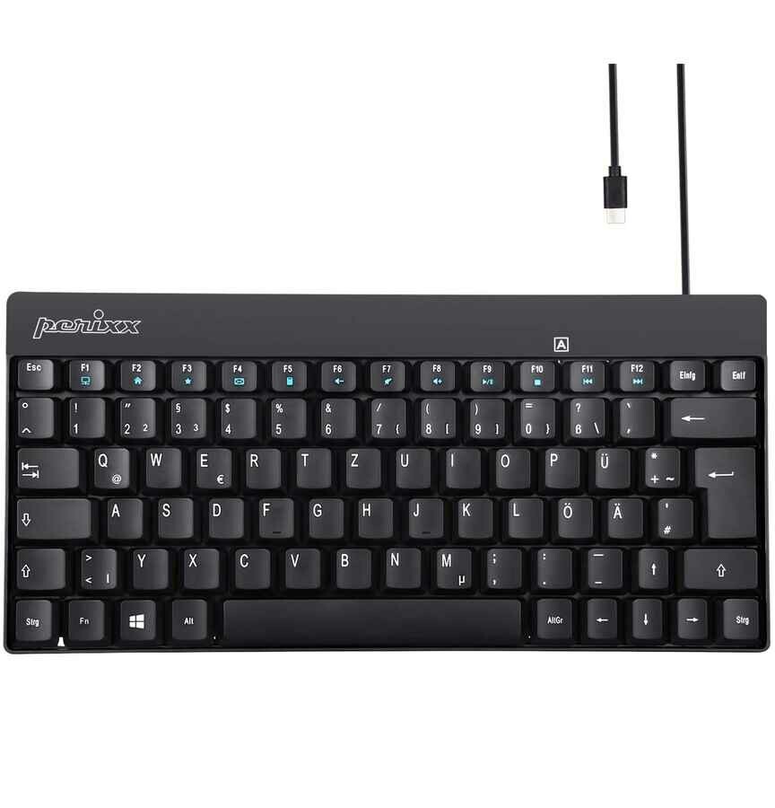Perixx PERIBOARD-422 – klawiatura przewodowa USB-C (używany)