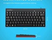 Perixx PERIBOARD-422 – klawiatura przewodowa USB-C (używany) – zdjęcie 3