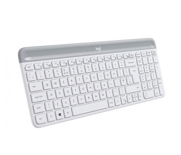 Logitech Slim K470 – klawiatura bezprzewodowa, biały