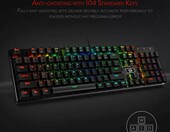 Redragon K556 RGB QWERTY – klawiatura mechaniczna (używany) – zdjęcie 2