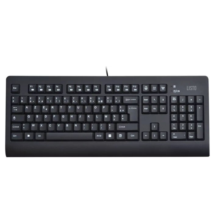 Listo CF-266 AZERTY – klawiatura przewodowa (używany)