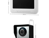 Kkmoon SYS818FA11 – wideodomofon domofon dzwonek (używany) – zdjęcie 3
