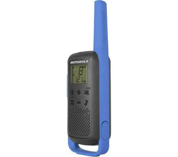 Motorola TLKR T62 – krótkofalówka walkie talkie, niebieski