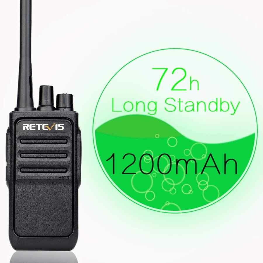 Retevis RT617 VOX – krótkofalówka mini walkie talkie, czarna