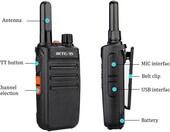 Retevis RB635 – krótkofalówka walkie talkie, stan: używany – zdjęcie 2