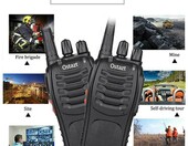 Ostazt 1500mAh LED – krótkofalówka walkie talkie (stan nowy) – zdjęcie 2