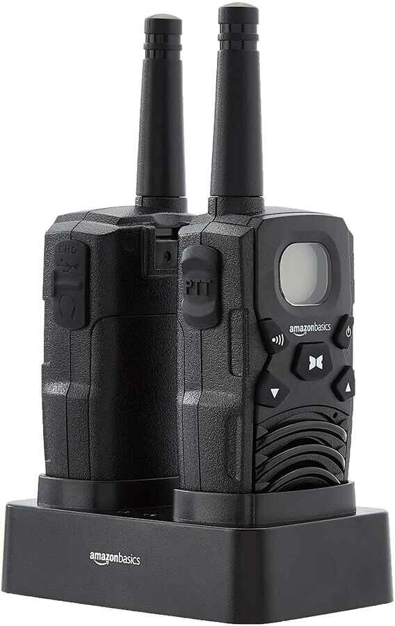 Krótkofalówki walkie talkie Amazon Basics LCD – stan: nowy
