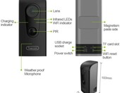 Freecam C380 WiFi Black – zewnętrzna bezprzewodowa (używany) – zdjęcie 2