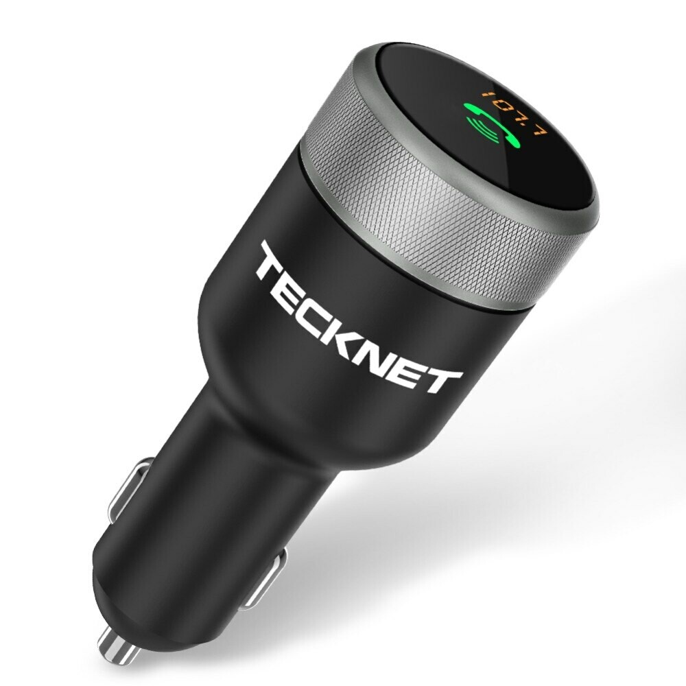 TeckNet C54 FM LCD USB – transmiter samochodowy (używany)