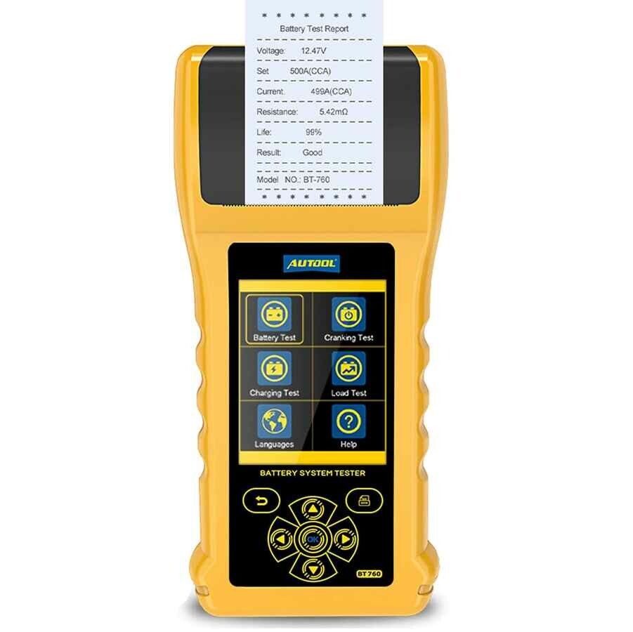 Tester obciążenia akumulatora AUTOOL BT-760 12V 24 (używany)