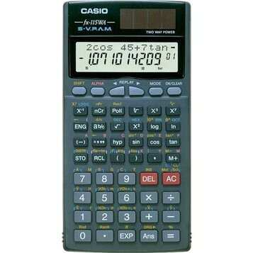 CASIO FX-115WA – kalkulator – stan: używany