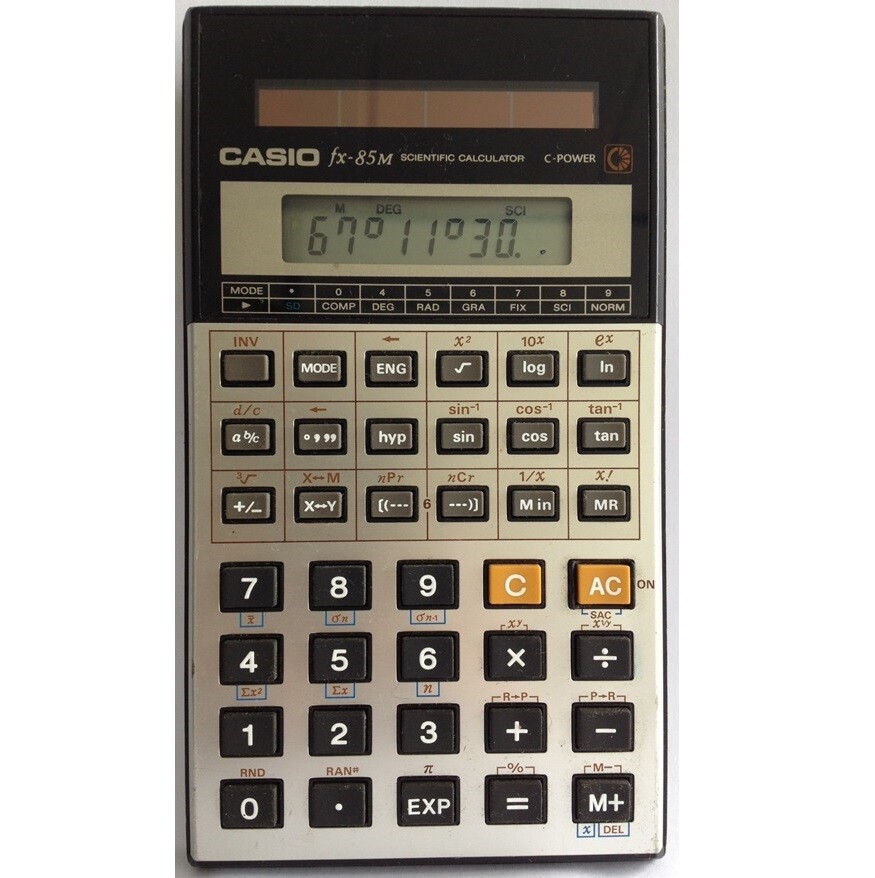 Casio fx-85M – kalkulator naukowy – stan: używany